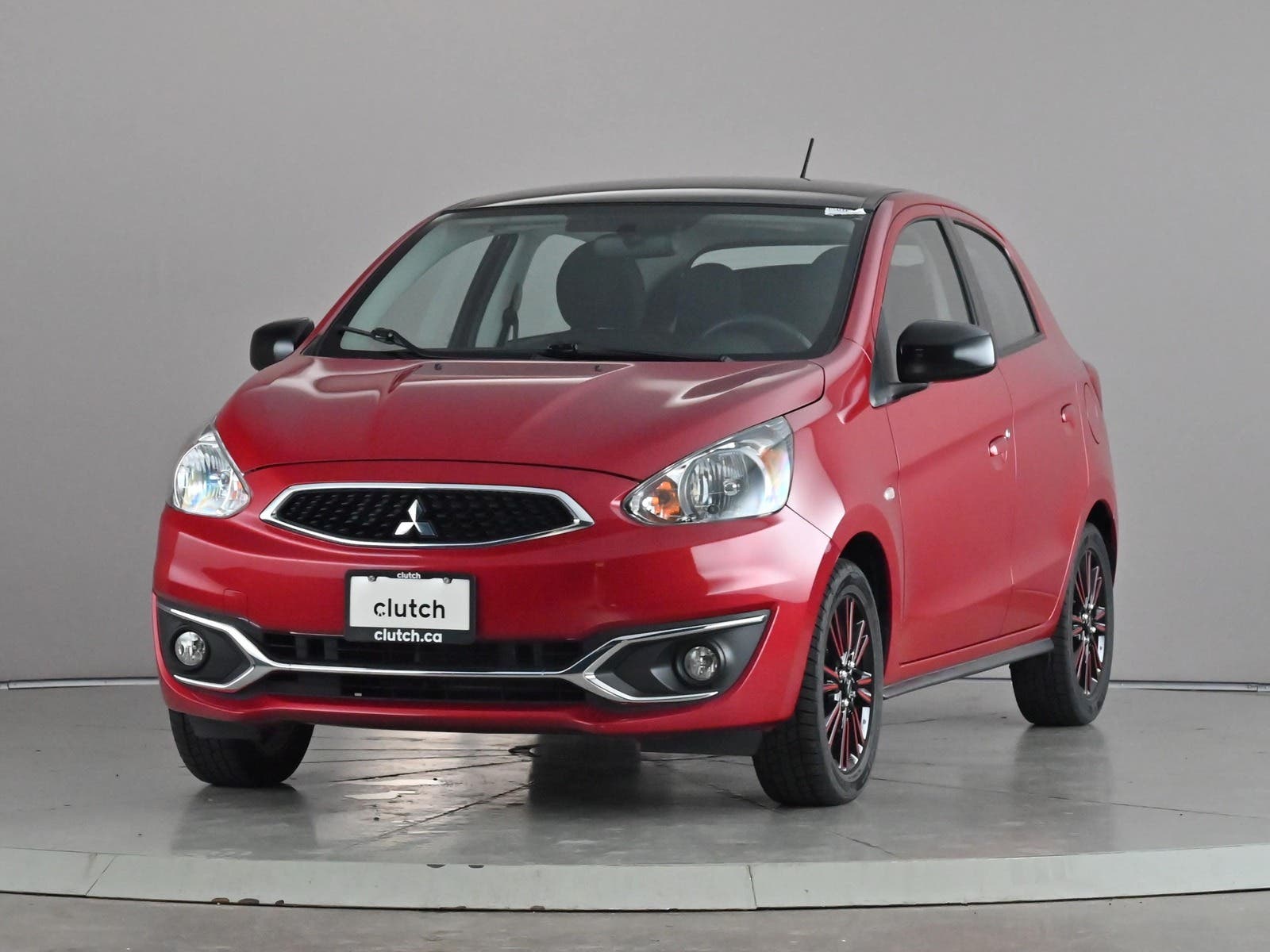Red 2019 Mitsubishi Mirage Hatchback  Automatic