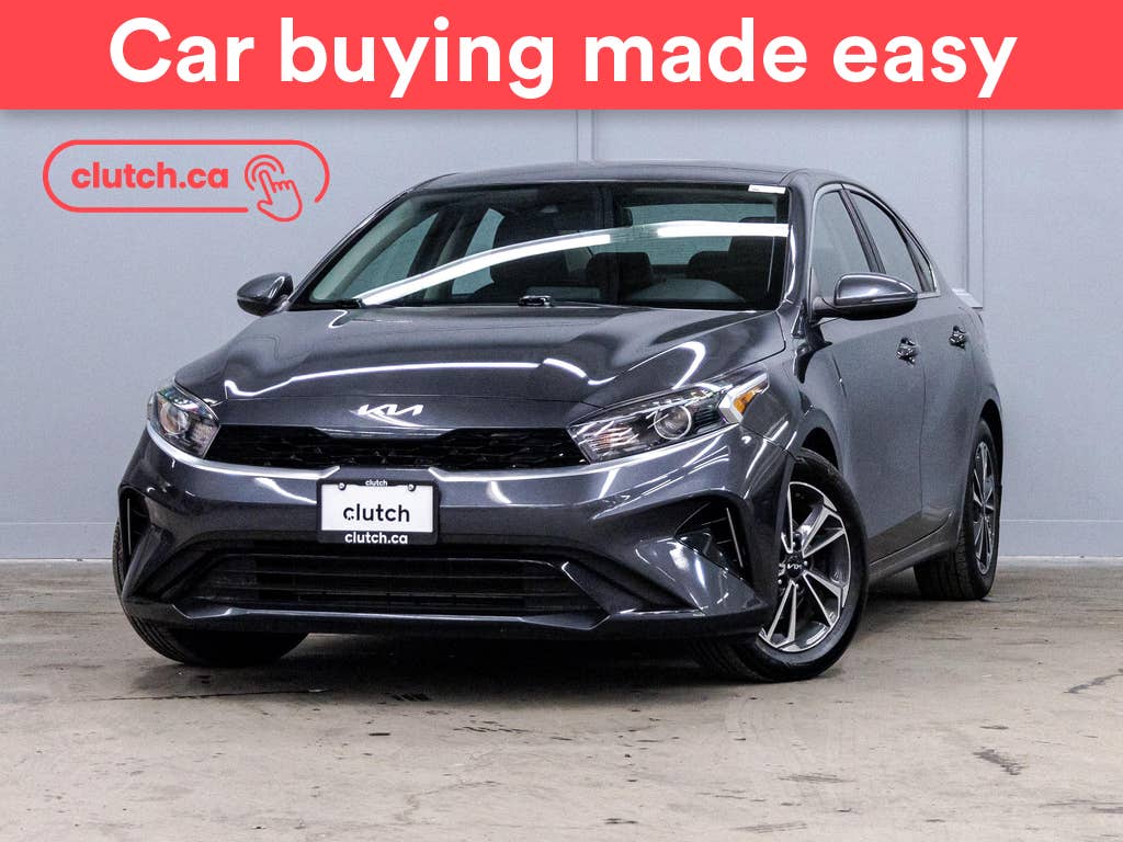 Gray 2024 Kia Forte Sedan Automatic