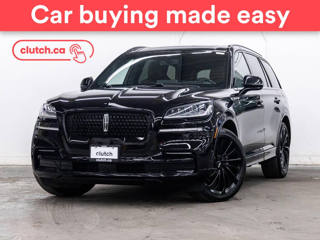 Black 2023 Lincoln Aviator SUV / Crossover All-Wheel Drive Automatic