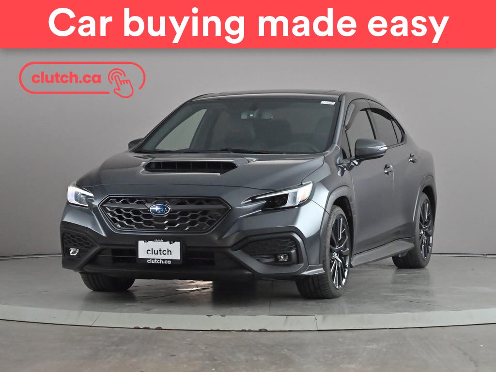 Gray 2023 Subaru WRX Sedan Manual