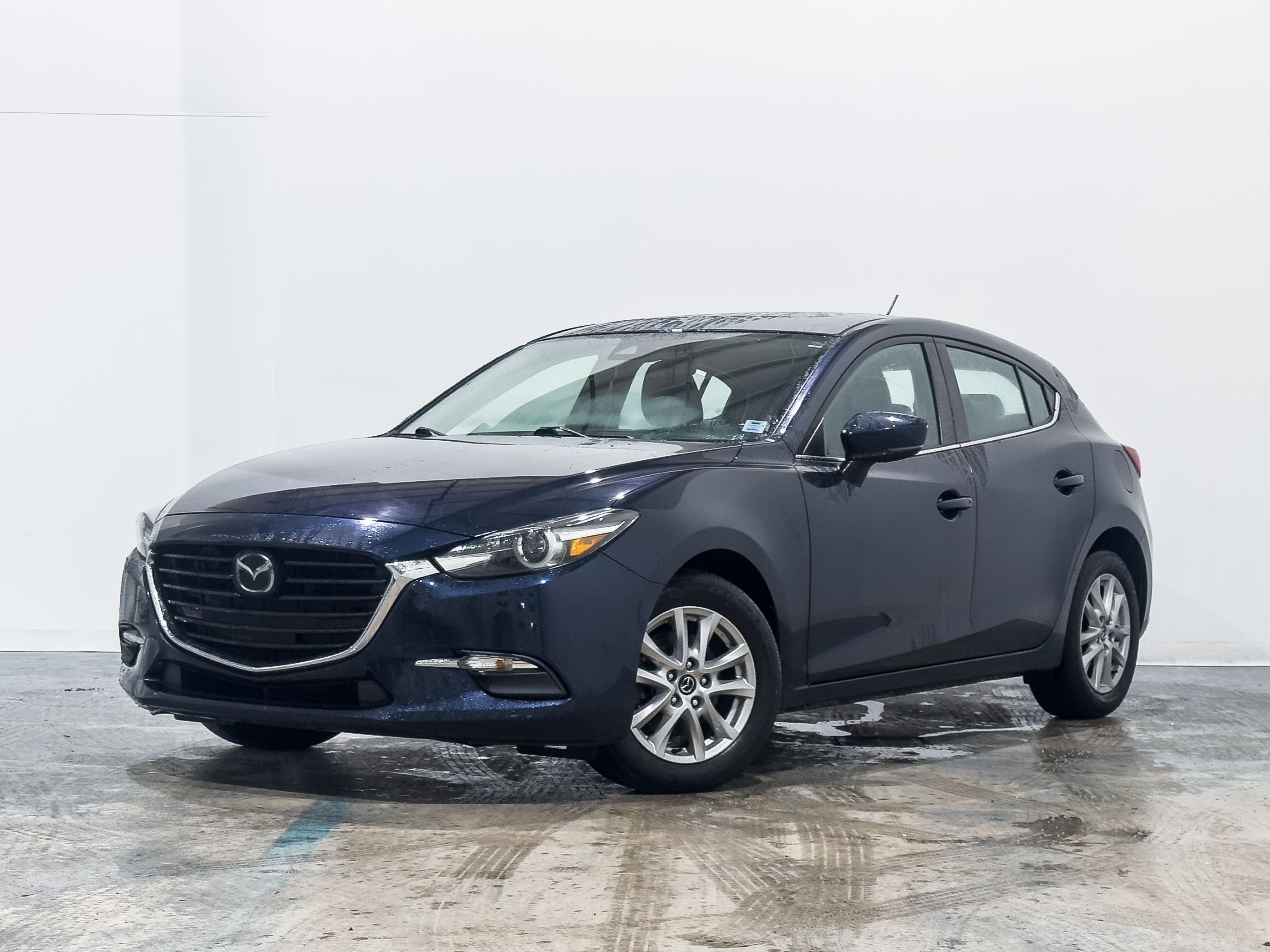 Blue 2018 Mazda MAZDA3 Sport Hatchback  Automatic