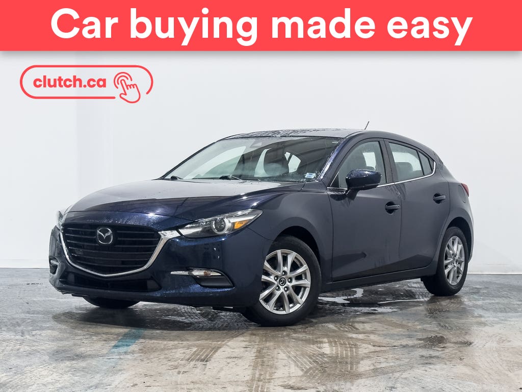 Blue 2018 Mazda MAZDA3 Sport Hatchback Automatic