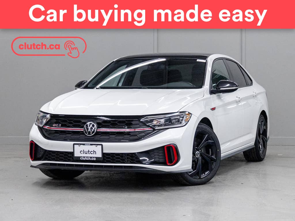 White 2023 Volkswagen Jetta GLI Sedan Automatic