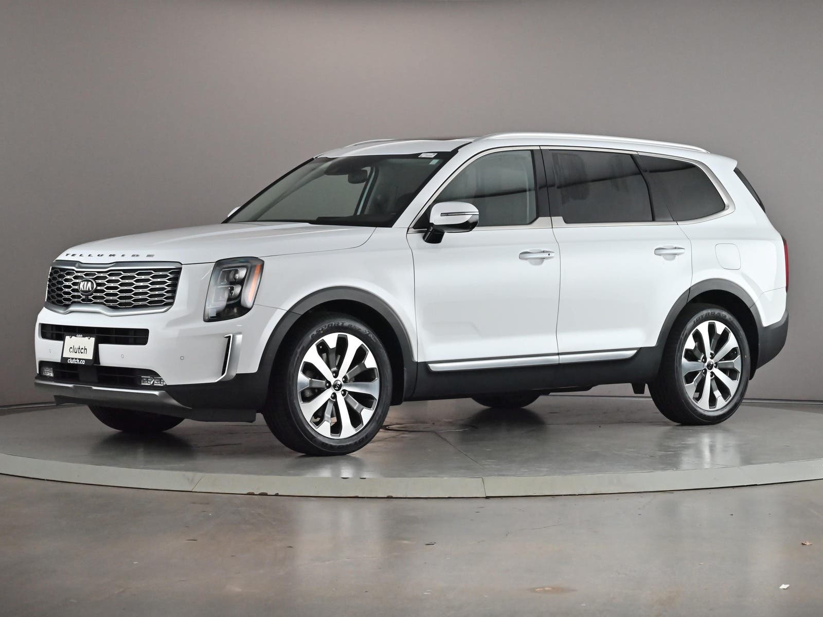 White 2021 Kia Telluride SUV / Crossover All-Wheel Drive Automatic
