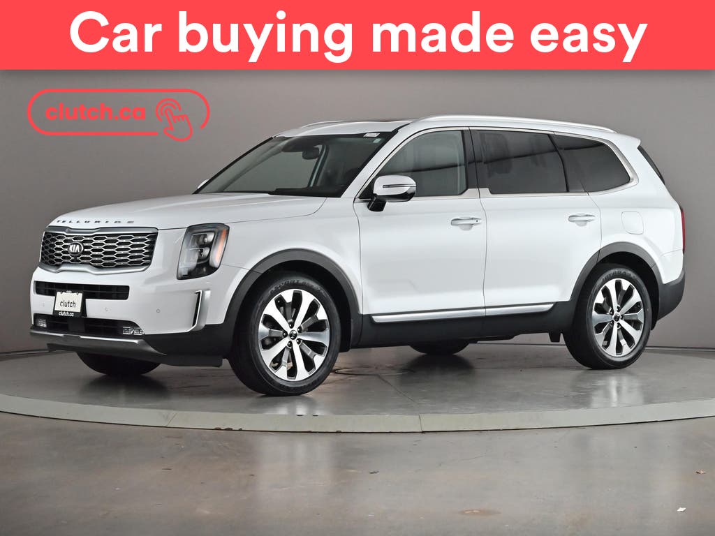 White 2021 Kia Telluride SUV / Crossover All-Wheel Drive Automatic
