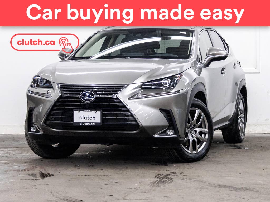 Silver 2021 Lexus NX Hybrid SUV / Crossover All-Wheel Drive Automatic