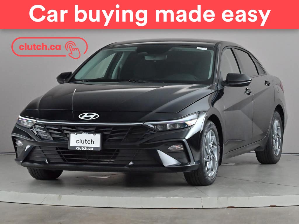 Black 2025 Hyundai Elantra Sedan Automatic