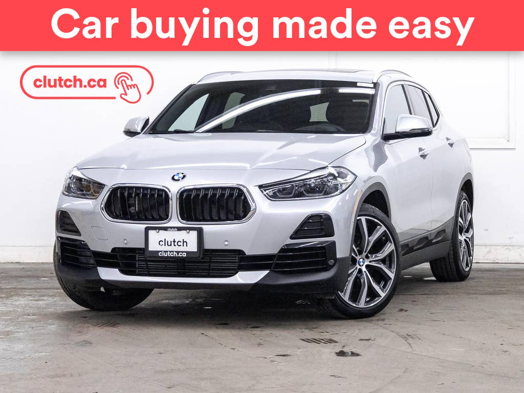 Silver 2021 BMW X2 xDrive28i AWD SUV / Crossover All-Wheel Drive Automatic