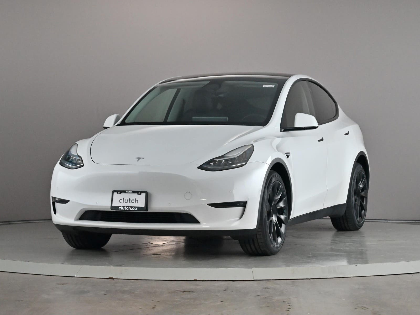 White 2022 Tesla Model Y SUV / Crossover All-Wheel Drive Automatic