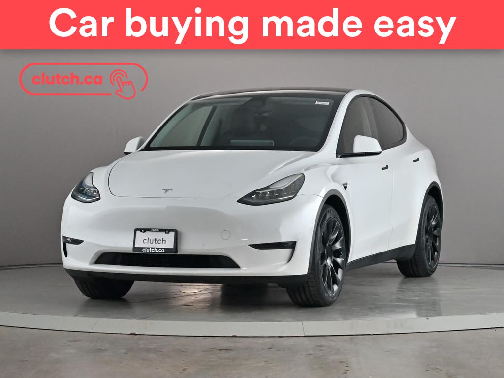 White 2022 Tesla Model Y SUV / Crossover All-Wheel Drive Automatic