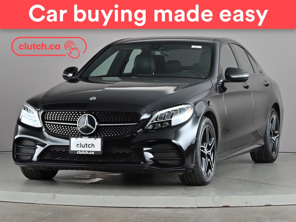 Black 2019 Mercedes-Benz C-Class Sedan All-Wheel Drive Automatic