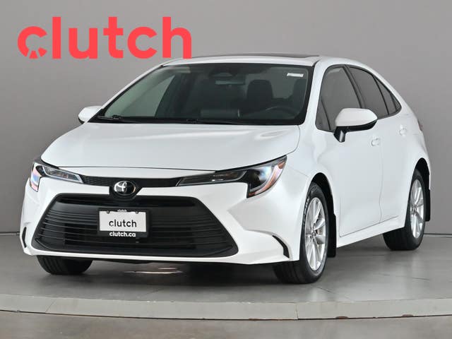 White 2023 Toyota Corolla Sedan Front-Wheel Drive Automatic