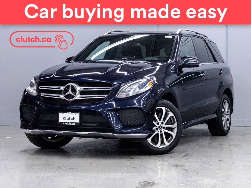 Blue 2017 Mercedes-Benz GLE SUV / Crossover All-Wheel Drive Automatic
