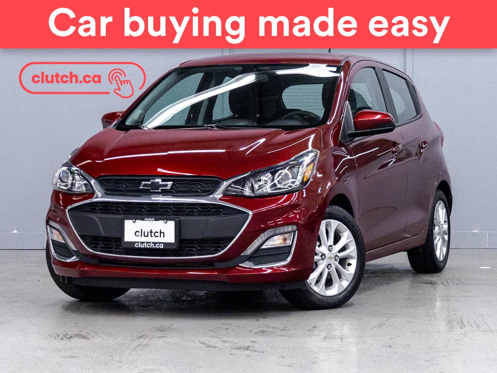 Red 2022 Chevrolet Spark Hatchback Front-Wheel Drive Automatic