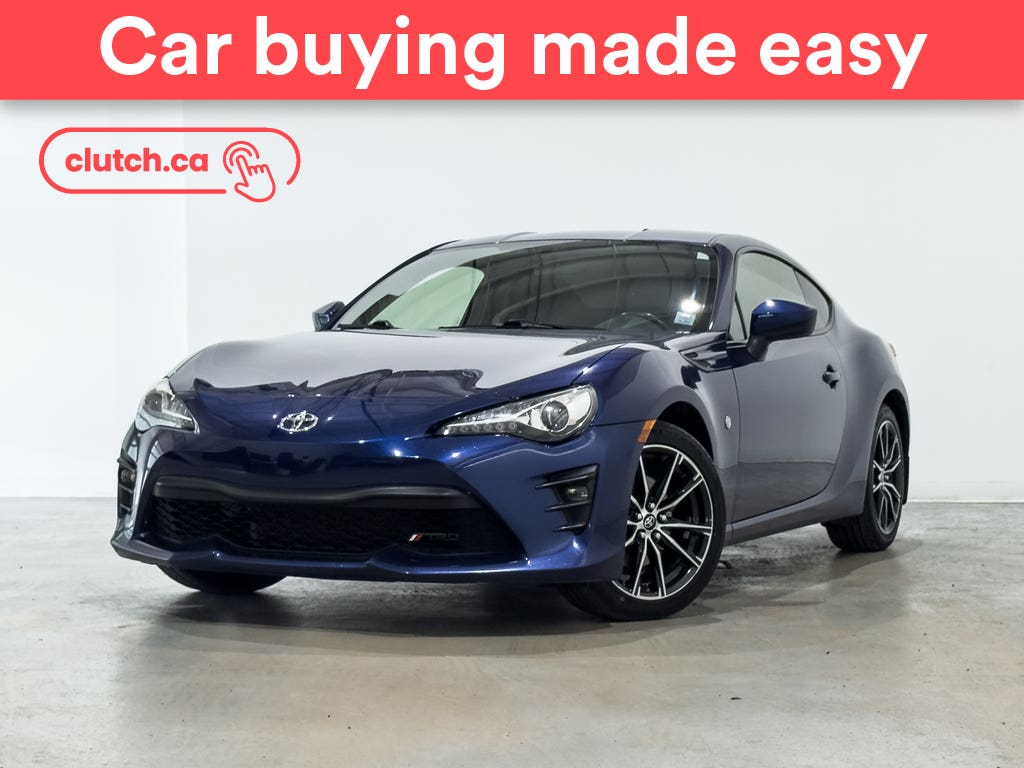 Blue 2017 Toyota GR86 Coupe Rear-Wheel Drive Manual