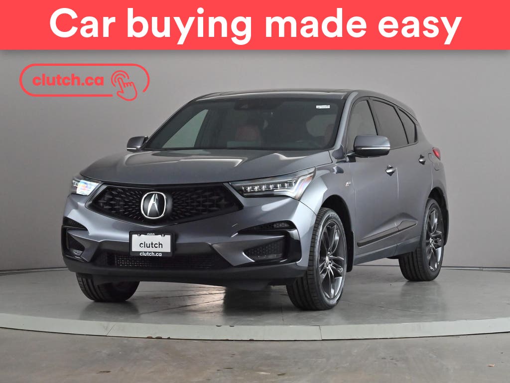 Gray 2021 Acura RDX SUV / Crossover All-Wheel Drive Automatic