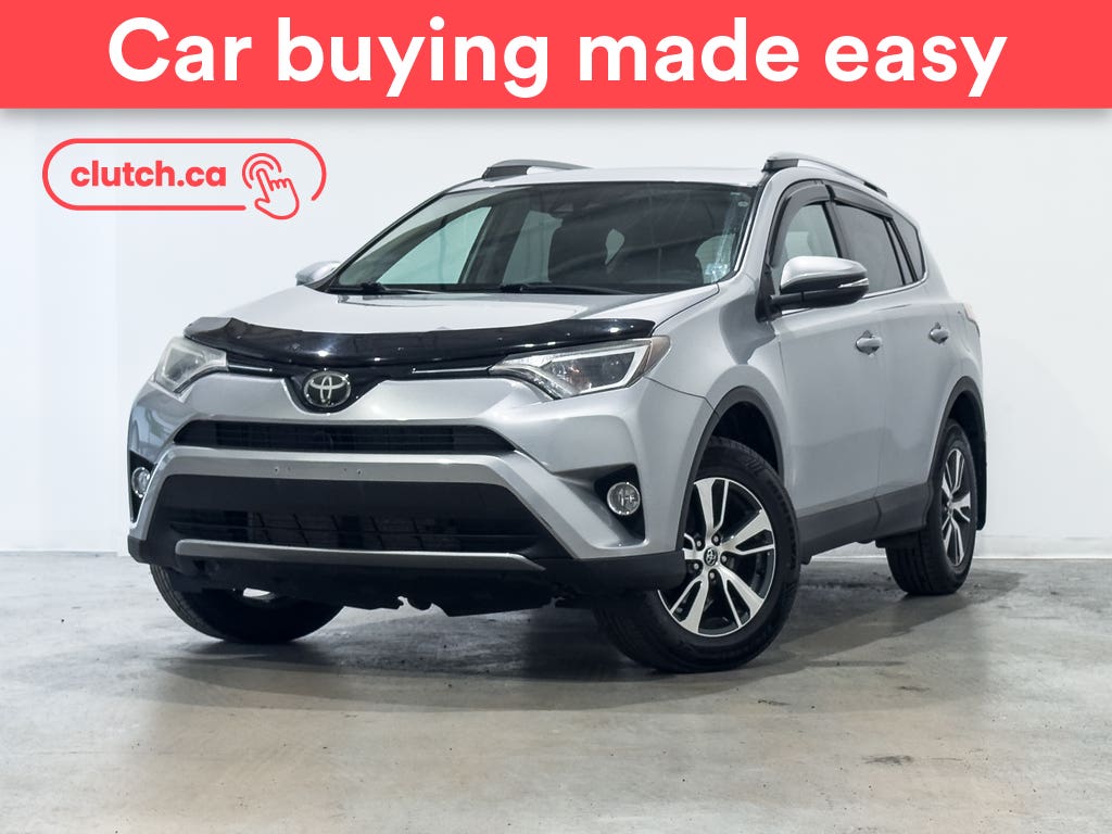 Silver 2018 Toyota RAV4 XLE SUV / Crossover Front-Wheel Drive Automatic