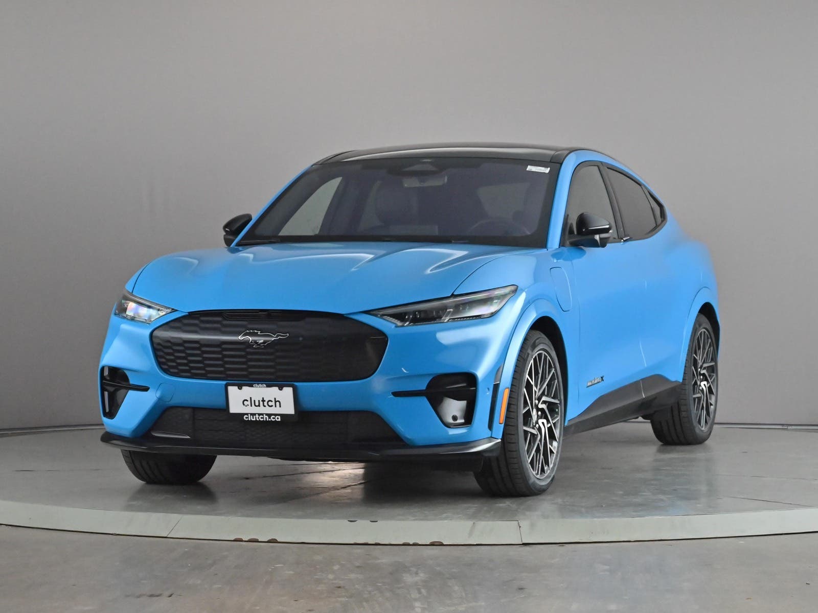 Blue 2022 Ford Mustang Mach-E SUV / Crossover All-Wheel Drive Automatic