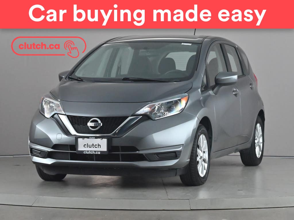 Gray 2018 Nissan Versa Note S FWD Hatchback Front-Wheel Drive Automatic