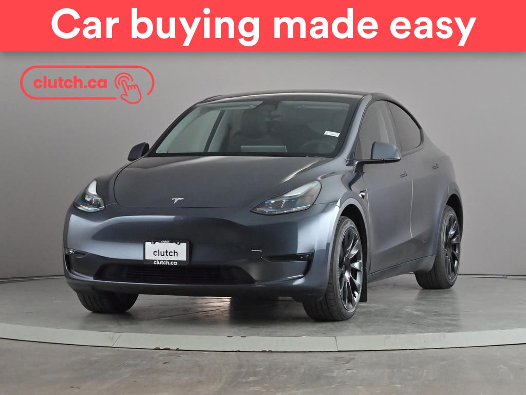 Gray 2023 Tesla Model Y SUV / Crossover All-Wheel Drive Automatic