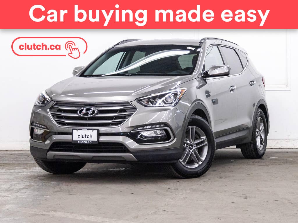 Silver 2017 Hyundai Santa Fe Sport 2.4L Premium FWD SUV / Crossover Automatic