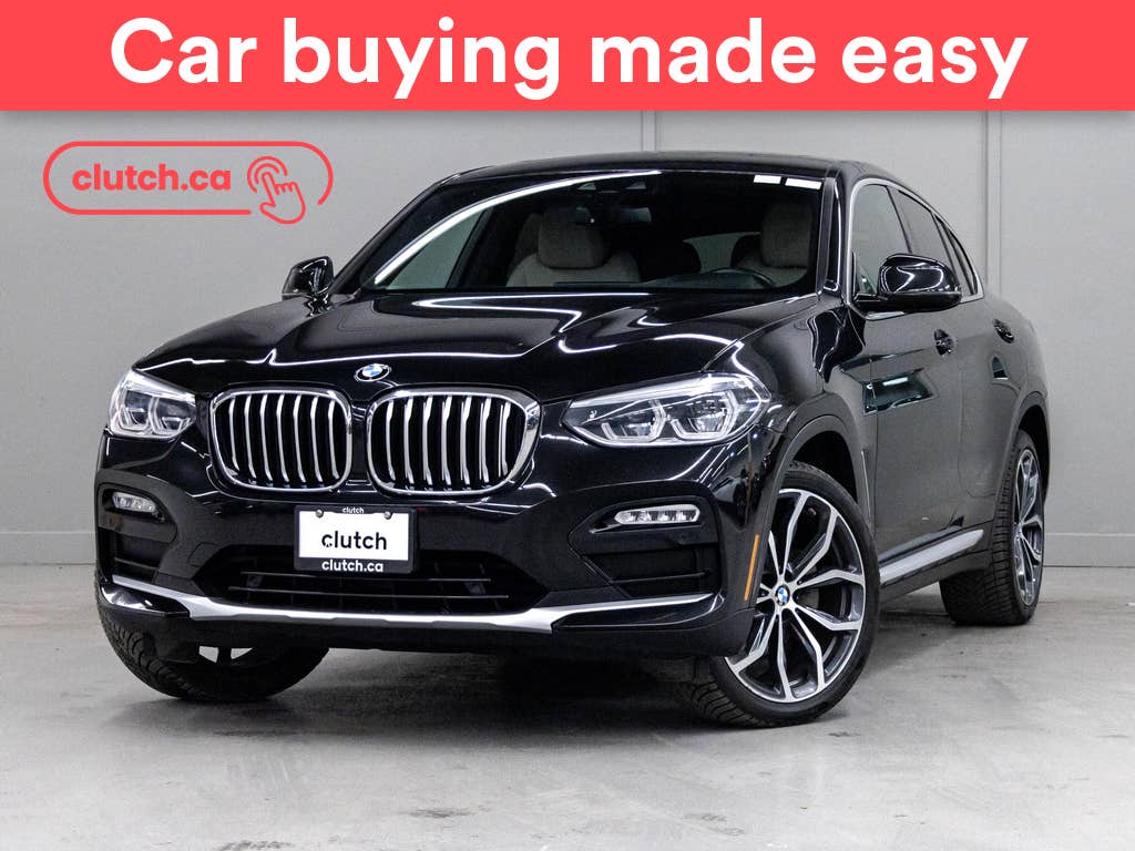 Black 2019 BMW X4 SUV / Crossover All-Wheel Drive Automatic