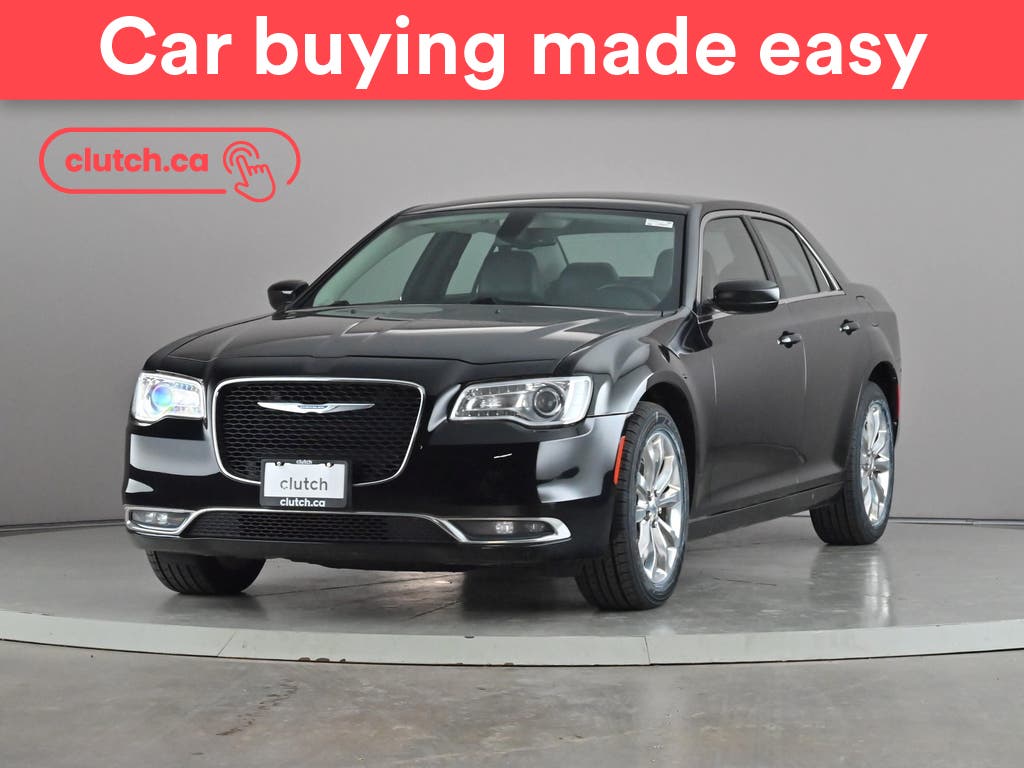 Black 2018 Chrysler 300 Sedan All-Wheel Drive Automatic