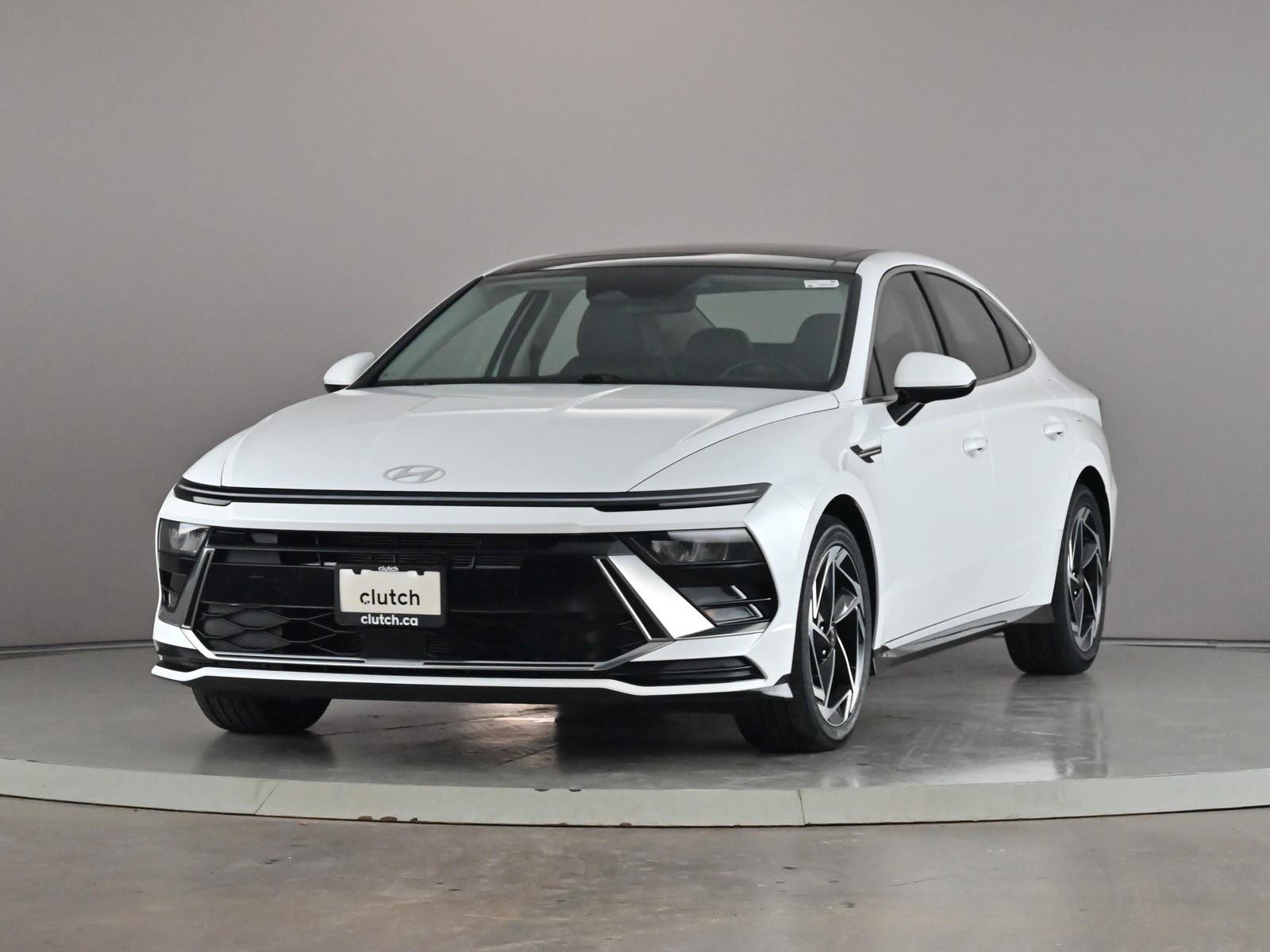 White 2024 Hyundai Sonata Sedan  Automatic