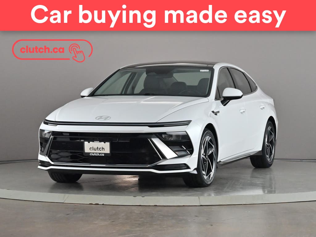 White 2024 Hyundai Sonata Sedan Automatic