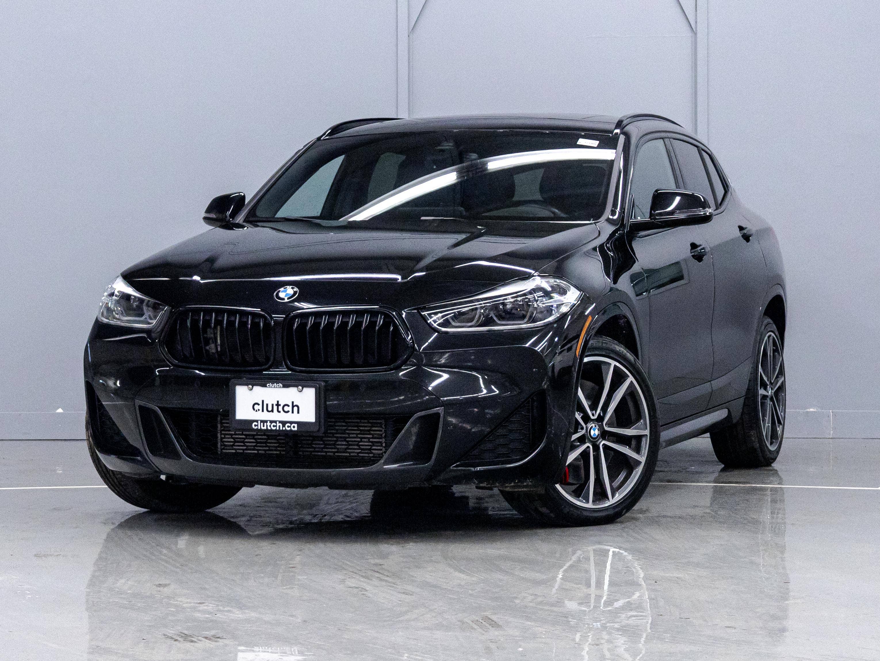 Black 2022 BMW X2 SUV / Crossover All-Wheel Drive Automatic