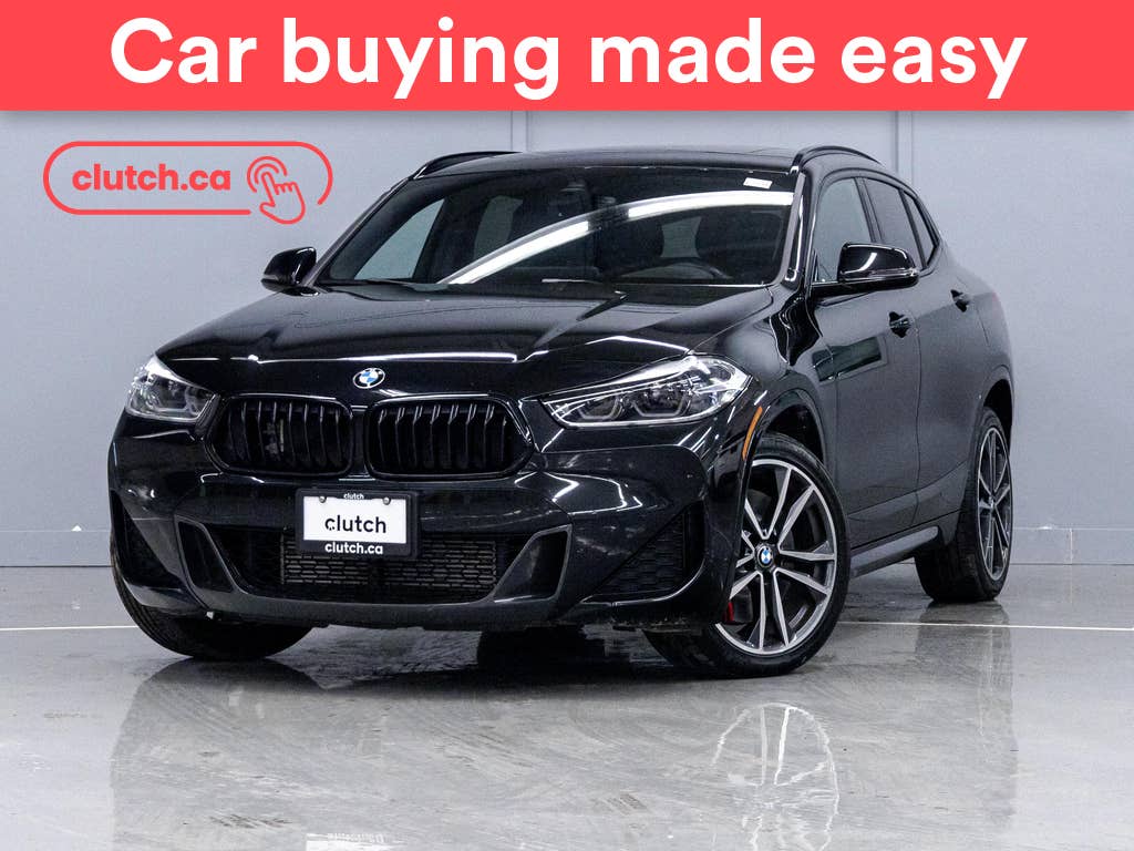 Black 2022 BMW X2 SUV / Crossover All-Wheel Drive Automatic