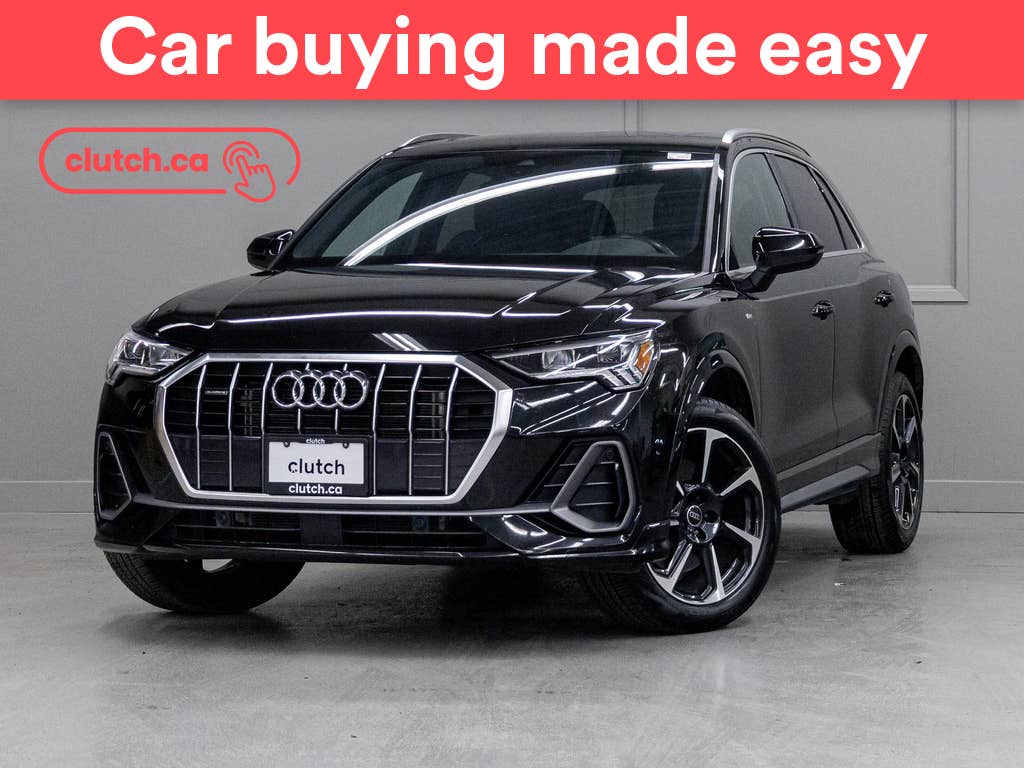 Black 2024 Audi Q3 SUV / Crossover Automatic