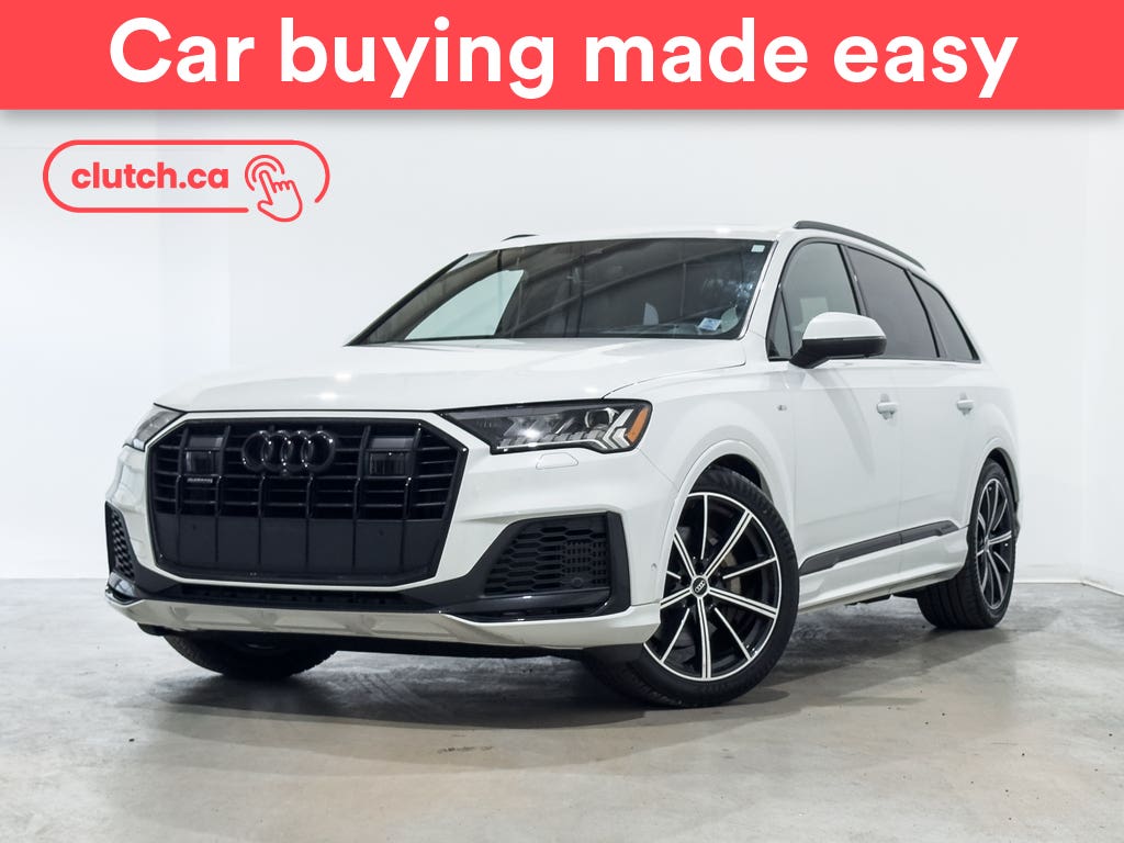 White 2021 Audi Q7 quattro Technik 55 TFSI SUV / Crossover Automatic