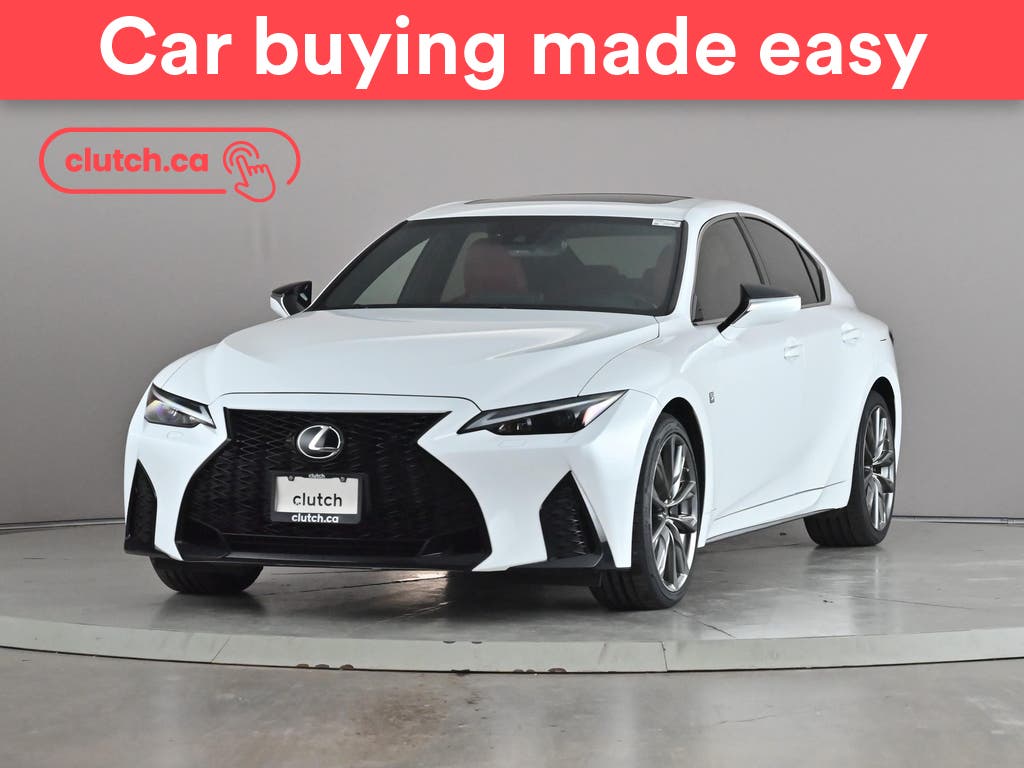 White 2022 Lexus IS Sedan Automatic