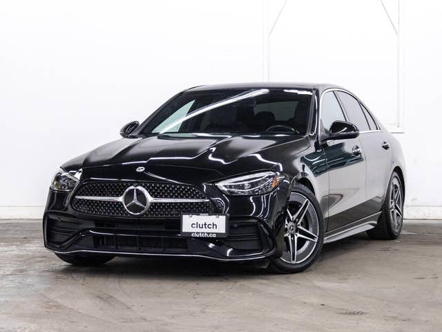 Black 2022 Mercedes-Benz C-Class