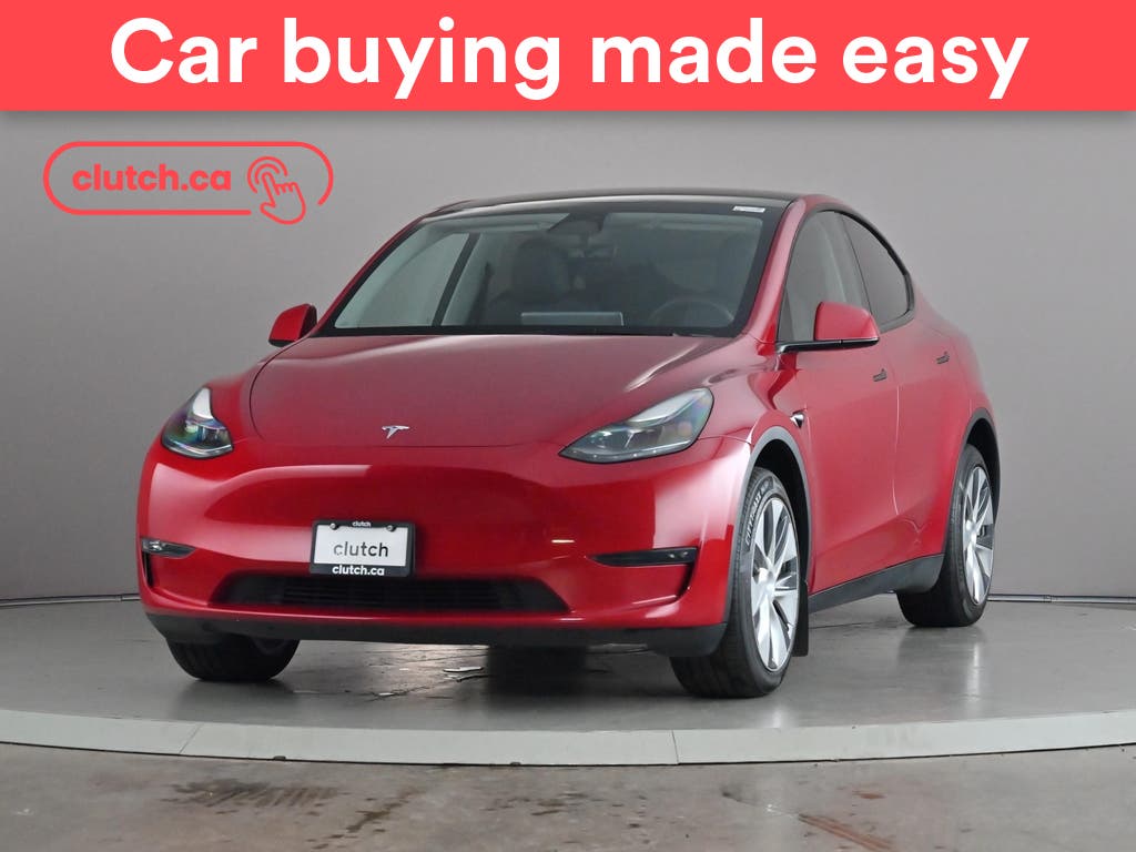 Red 2023 Tesla Model Y SUV / Crossover All-Wheel Drive Automatic