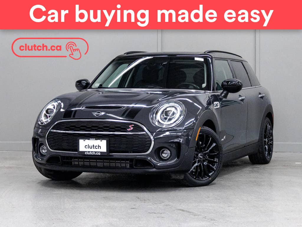 Gray 2020 MINI Cooper Clubman Wagon All-Wheel Drive Automatic