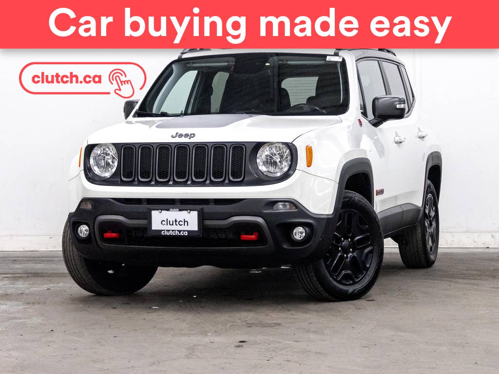 White 2018 Jeep Renegade SUV / Crossover Four-Wheel Drive Automatic