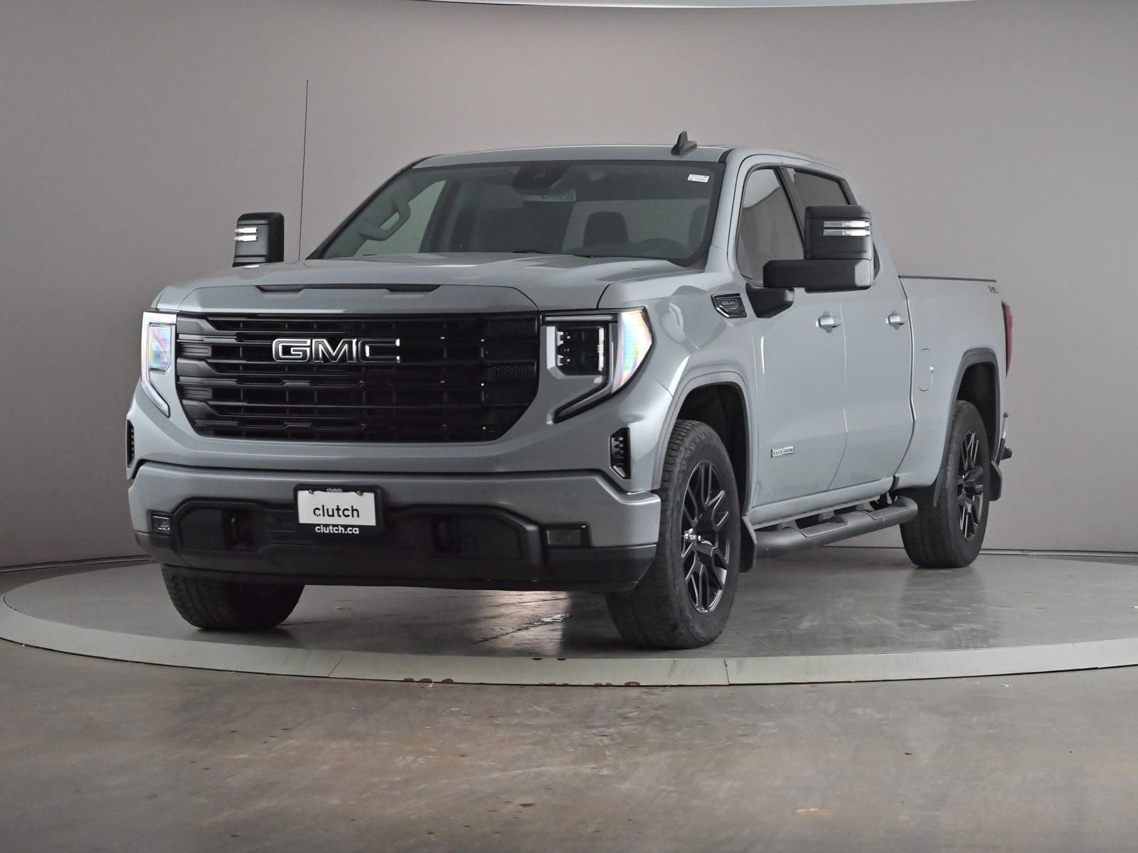 Gray 2024 GMC Sierra 1500 Pickup Truck Four-Wheel Drive Automatic