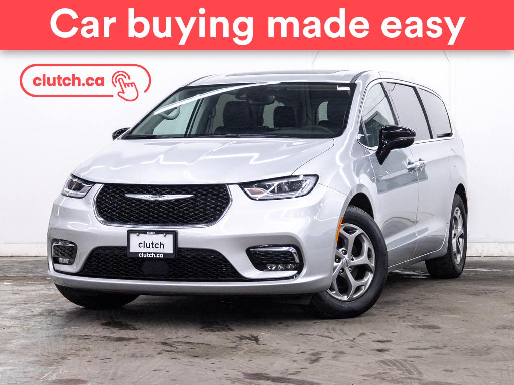 Silver 2024 Chrysler Pacifica Limited FWD Minivan Front-Wheel Drive Automatic