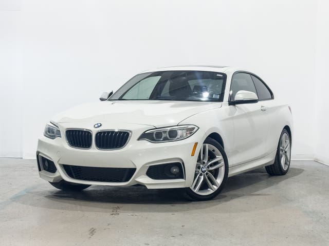 White 2017 BMW 2 Series
