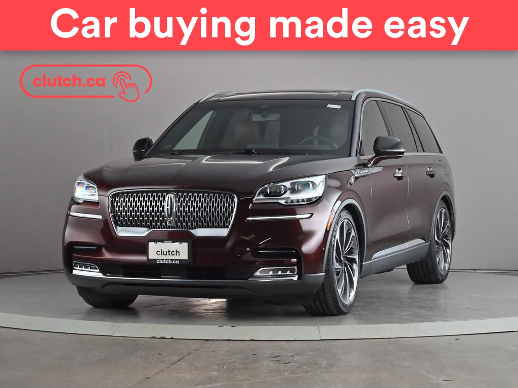 Red (Copper) 2020 Lincoln Aviator SUV / Crossover All-Wheel Drive Automatic