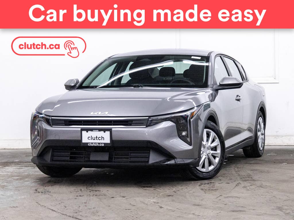 Gray 2025 Kia K4 LX FWD Sedan Front-Wheel Drive Automatic