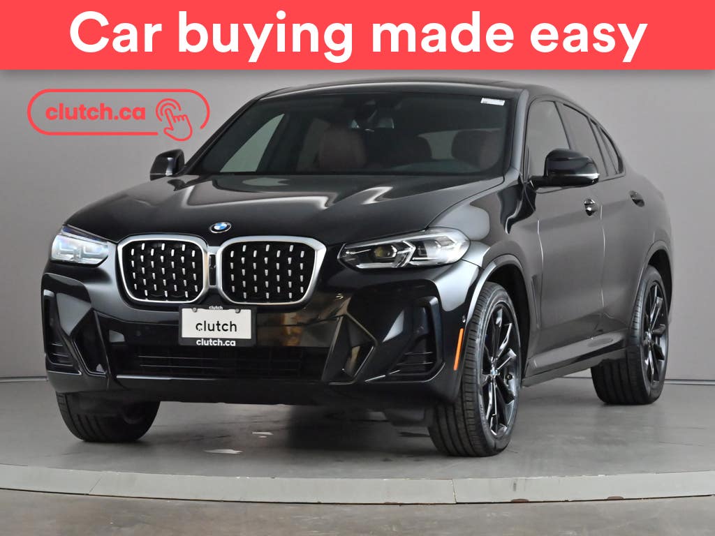 Black 2022 BMW X4 SUV / Crossover All-Wheel Drive Automatic