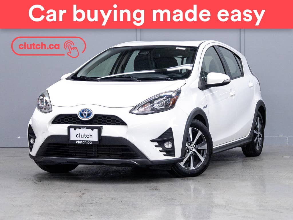 White 2019 Toyota Prius c Hatchback Automatic