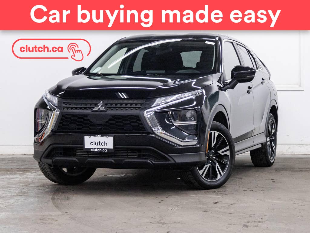 Black 2024 Mitsubishi Eclipse Cross ES S-AWC SUV / Crossover All-Wheel Drive Automatic