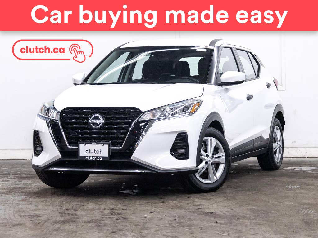 White 2022 Nissan Kicks S FWD SUV / Crossover Front-Wheel Drive Automatic