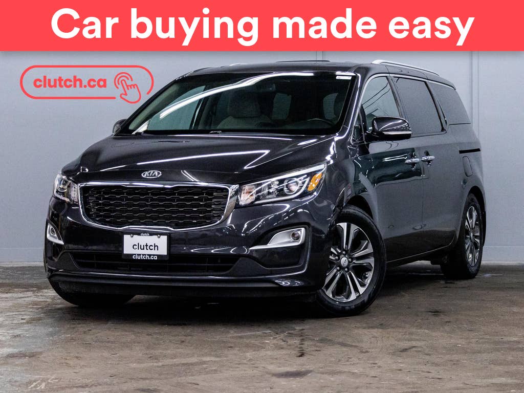 Gray 2019 Kia Sedona Minivan Front-Wheel Drive Automatic