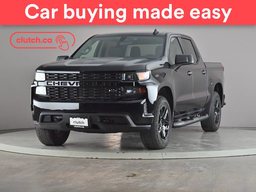 Black 2021 Chevrolet Silverado 1500 Pickup Truck Four-Wheel Drive Automatic