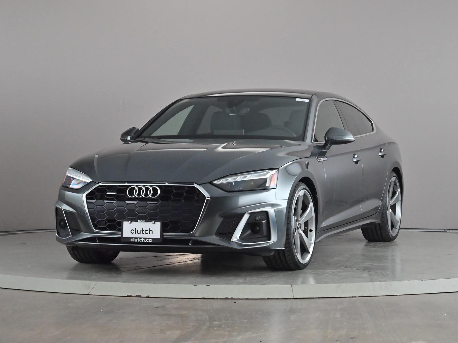 Gray 2024 Audi A5 Sportback Sedan  Automatic